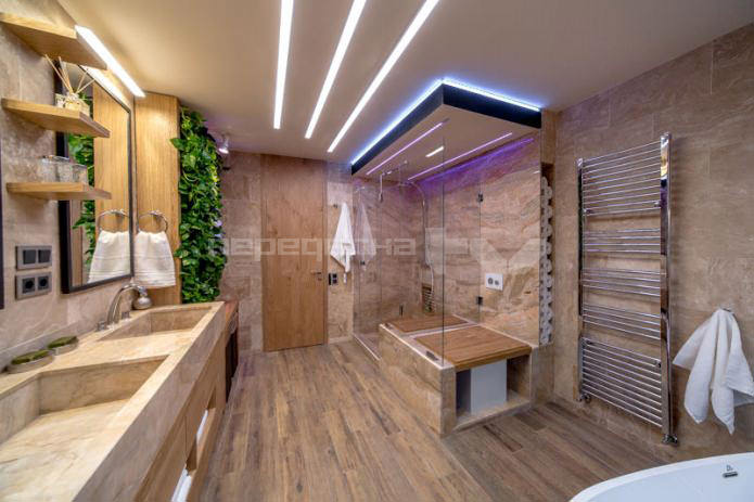 gražus vonios kambario interjeras