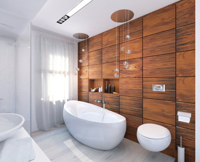 Diseño de baño de 8 m2 m