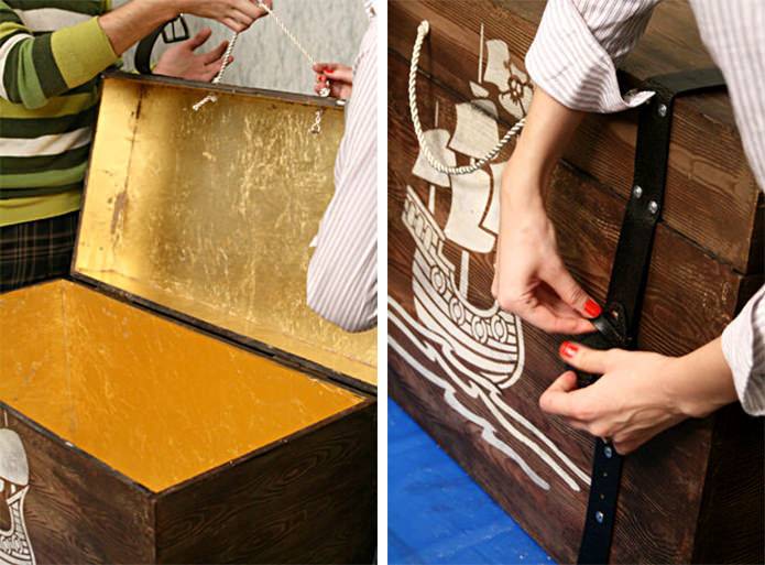 do-it-yourself pirate chest