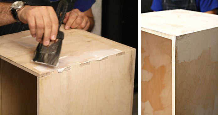 do-it-yourself wooden chest