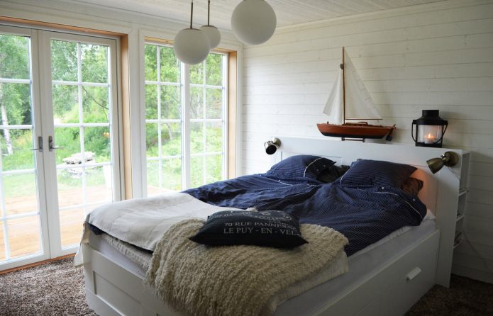 спалня в морски стил
