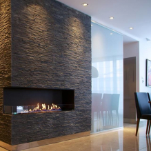 Biofireplace in the interior: types, design, cabinet design, design and decor-17