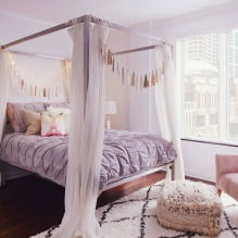 Спалня за интериорен дизайн в пастелни цветове-3