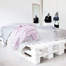 Dormitor de design interior în culori pastelate-8