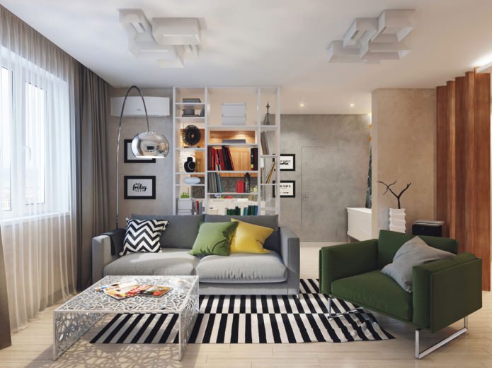 Appartamento design 58 mq di Alexander Feskov