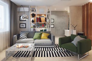 Appartement design 58 sq. m. d'Alexandre Feskov