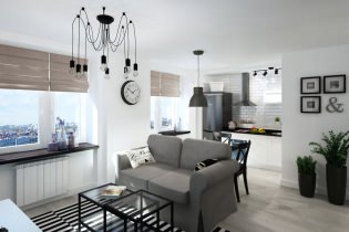 Apartamento 33 m² m: interior funcional e prático