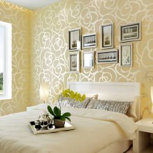 Le choix du papier peint pour la chambre: design, photo, options de combinaison-13