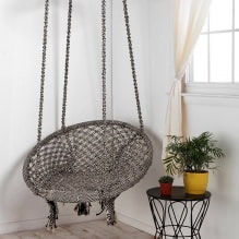 Swing in the apartment: views, choice of installation location, best photos and ideas for the interior-15