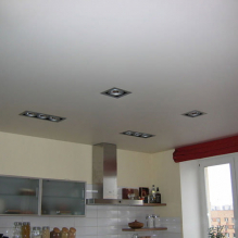 Opções de design para tetos falsos na cozinha-2