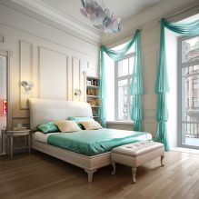Tiffany spalva interjere: stilingas turkio atspalvis jūsų namuose-9