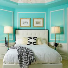 Tiffany farve i det indre: en stilfuld turkis nuance i dit hjem-8