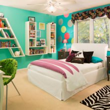 Tiffany boja u unutrašnjosti: moderna nijansa tirkizne boje u vašem domu-2