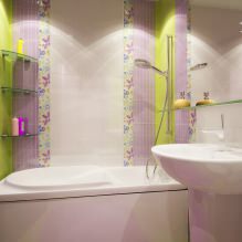 Design moderne d'une petite salle de bain: les meilleures photos et idées-9