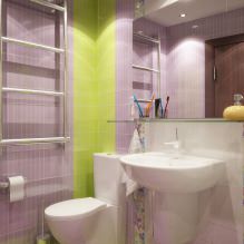 Moderne design af et lille badeværelse: de bedste fotos og ideer-8