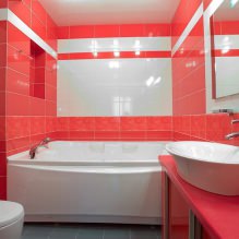 Design moderne d'une petite salle de bain: les meilleures photos et idées-7