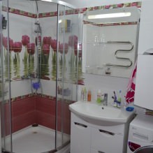 Moderne design af et lille badeværelse: de bedste fotos og ideer-4