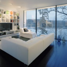 Interior design with panoramic windows-3