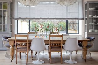 Chaises à l'intérieur de la cuisine et du salon: 50 photos et idées modernes