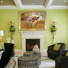 Interiér v zelených barvách: 50 možností moderního designu, foto-1