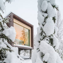 Maisons avec fenêtres panoramiques: 70 des meilleures photos et solutions inspirantes-3