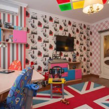Vaikų kambario tapetų pasirinkimas: 77 modernios nuotraukos ir idėjos-1