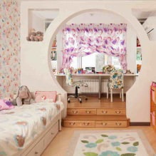 Izvēlieties fona attēlu bērnu istabai: 77 modernas fotogrāfijas un idejas-0