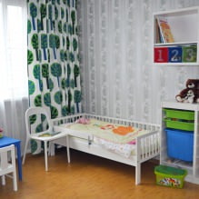 Att välja bakgrundsbild för barnrummet: 77 moderna foton och idéer-6