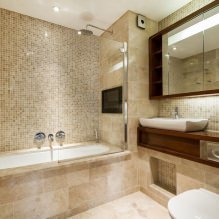 L'intérieur de la salle de bain dans un style moderne: 60 meilleures photos et idées de design-5