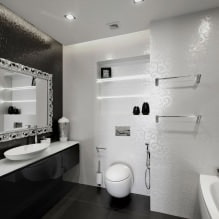 L'intérieur de la salle de bain dans un style moderne: 60 des meilleures photos et idées de design-9