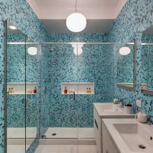 L'intérieur de la salle de bain dans un style moderne: 60 des meilleures photos et idées de design-7