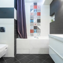L'intérieur de la salle de bain dans un style moderne: 60 des meilleures photos et idées pour le design-4