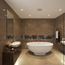 L'intérieur de la salle de bain dans un style moderne: 60 des meilleures photos et idées pour le design-18