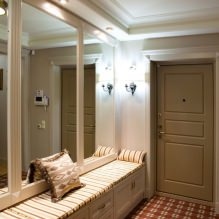 Cum se face o sală frumoasă de intrare într-un apartament: idei de proiectare, aspect și amenajare-16