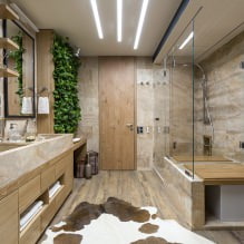 Interior modern d'estil ecològic: característiques de disseny, 60 fotos-9