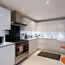 Design av kjøkken med bardisk: 60 moderne bilder i interiøret -0