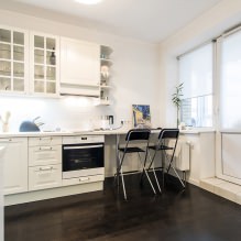 Design af køkken med bar: 60 moderne fotos i interiøret -17