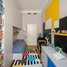 Das Innere eines kleinen Kindergartens: Auswahl von Farbe, Stil, Dekoration und Möbeln (70 Fotos) -21