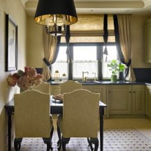 Idées de design modernes pour les rideaux de la cuisine - nous distinguons la fenêtre avec style et pratiquement-18