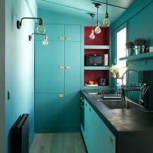 Blå farve i interiøret: kombinationer, designideer, 67 fotos-1