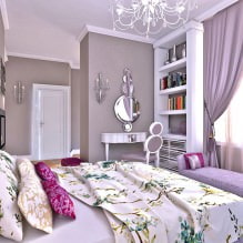 Interior in purple tones: combinations, a review of the rooms, 70 photos-15
