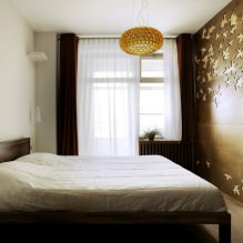 Escolha o melhor design de interiores dos quartos em uma pequena sala (65 fotos) -2