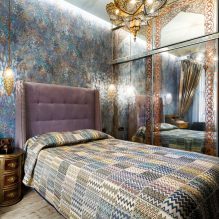 Küçük bir odada en iyi yatak odası iç tasarımını seçin (65 fotoğraf) -7