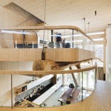 The use of wood in the interior: photo, 77 applications-19