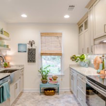 Suite beige all'interno della cucina: design, stile, combinazione (60 foto) -2