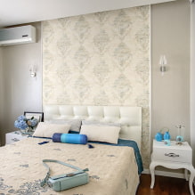 Colors clars a l’interior del dormitori: característiques del disseny de l’habitació, 55 fotos-10
