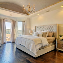 Light colors in the bedroom interior: design features of the room, 55 photos-12