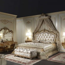 Style baroque à l'intérieur de l'appartement: éléments de design, décoration, mobilier et décoration-3