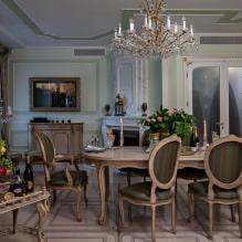 Barok stil i det indre af lejligheden: designfunktioner, dekoration, møbler og indretning-18