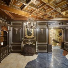 Style baroque à l'intérieur de l'appartement: éléments de design, décoration, mobilier et décoration-1